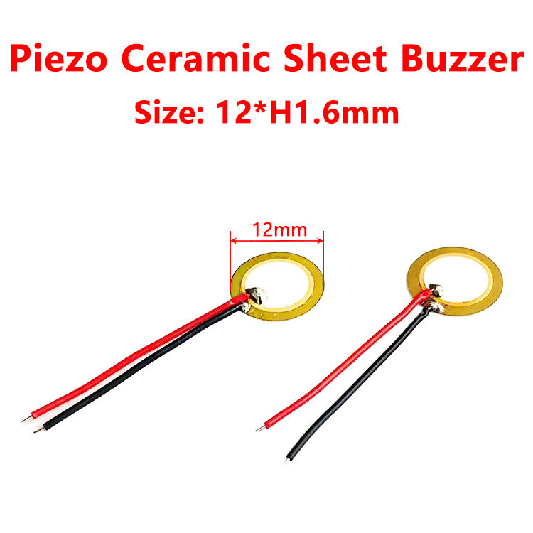 Piezo Ceramic Disc FT-12T-8.0A1-C12